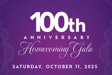 100th anniversary homecoming gala on saturday octerber 11, 2025