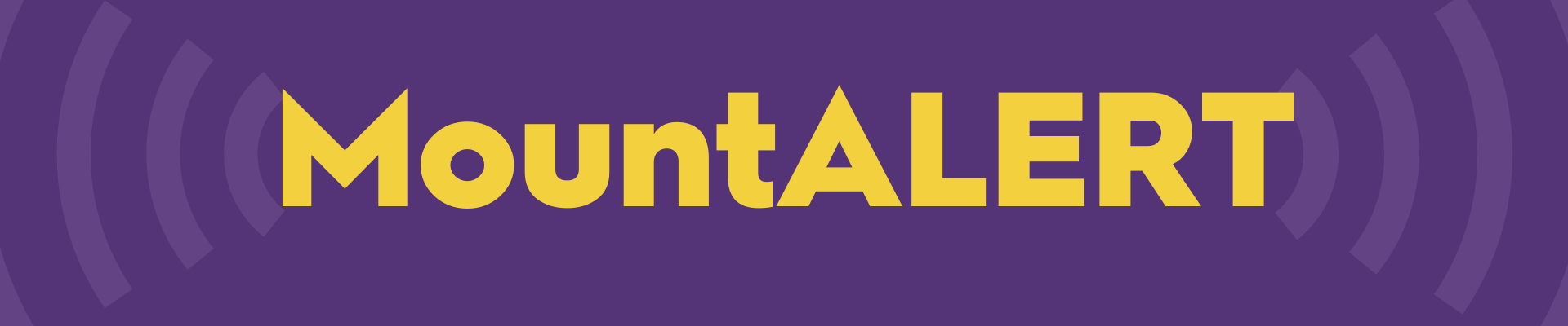 MountALERT banner
