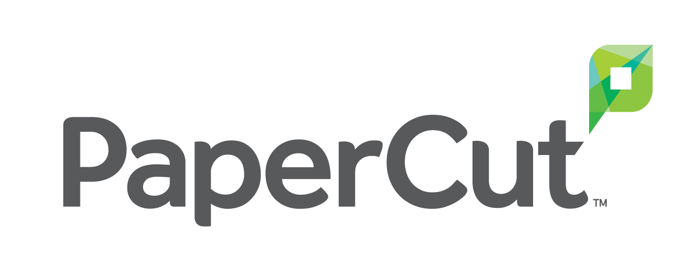 The logo for the company PaperCut