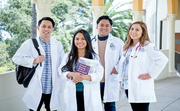 Nursing students at Chalon Campus